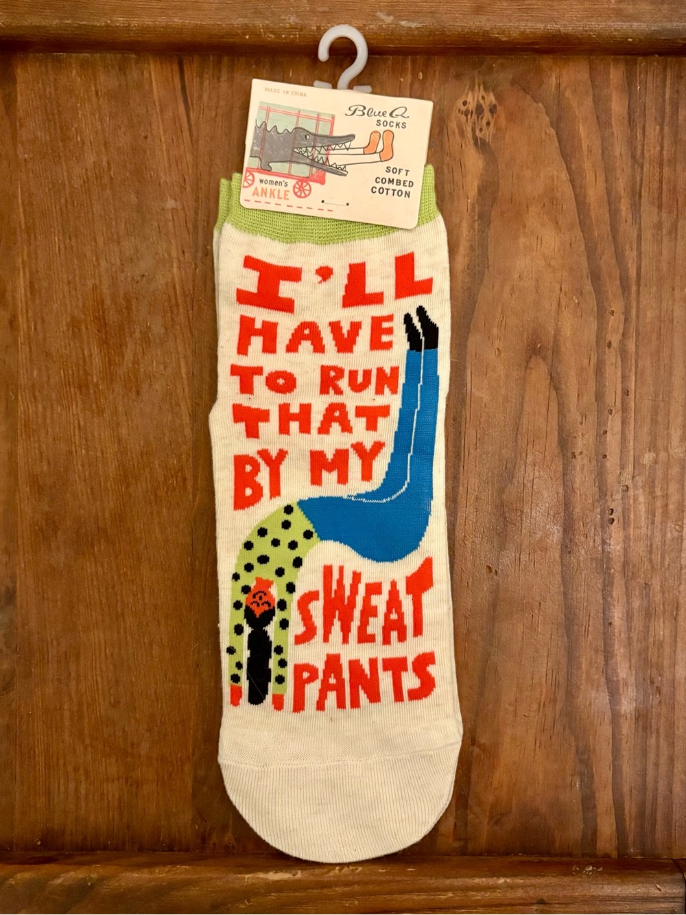 Blue Q Women’s Ankle Socks - NWT - Medium